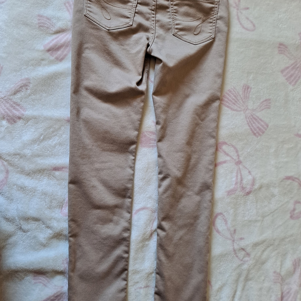Jordache Beige Pants with Button Detail